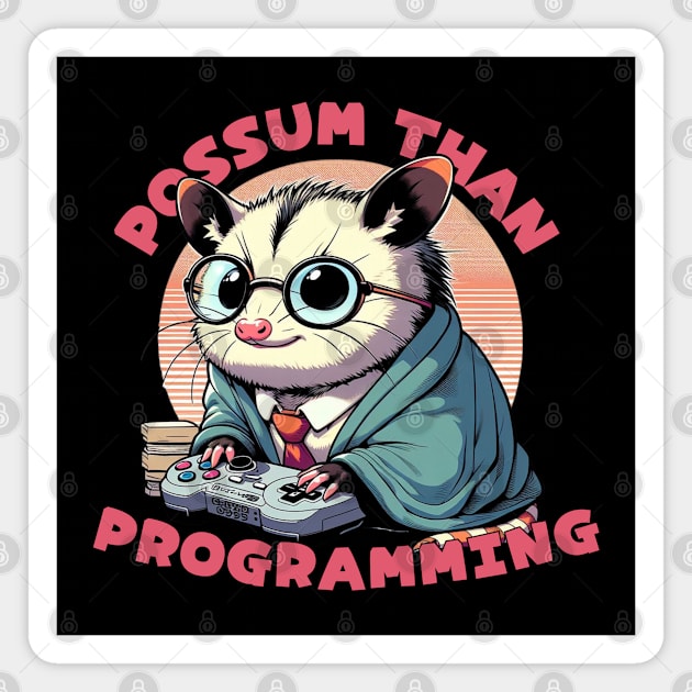 Possum Programmer Magnet by Japanese Fever